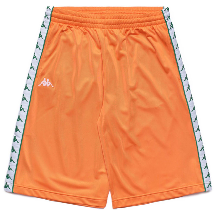 Kappa - Pantaloni Corti Uomo Arancione - 222 Banda Treadwellz