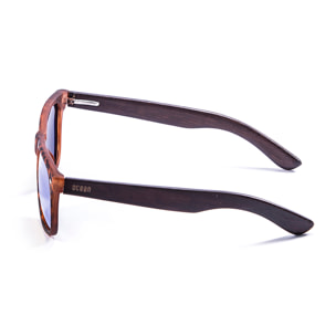 GAFAS DE SOL OCEAN BEACH WOOD de color Marron