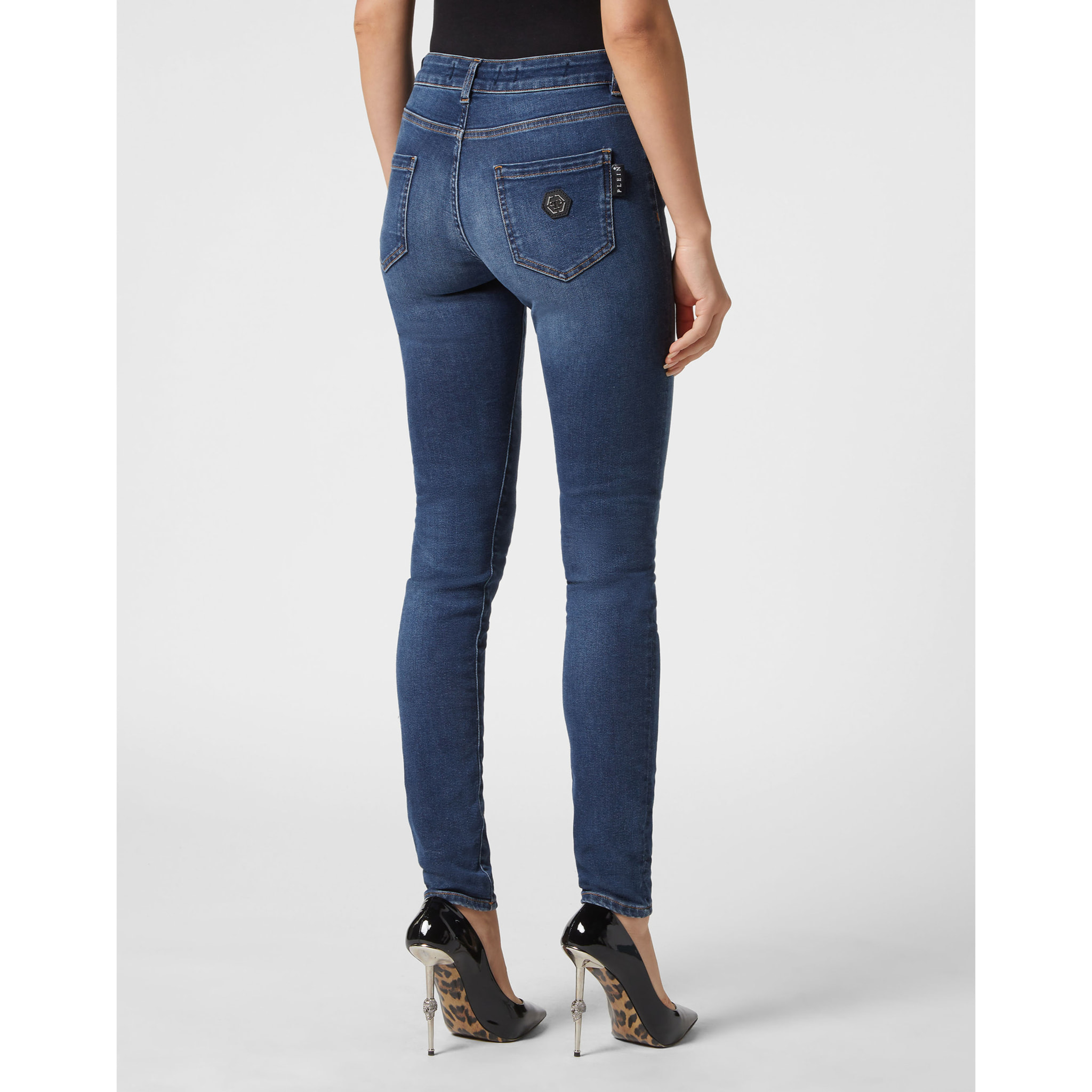 PHILIPP PLEIN Jeggings HEART