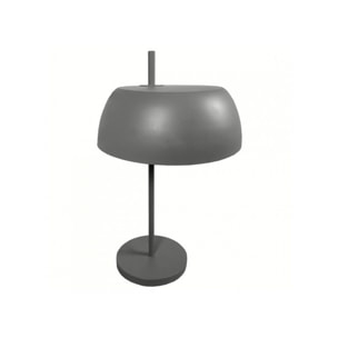 Lampe à poser en métal gris - LOLLY 621
