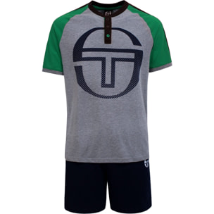 Pigiama da Uomo Sergio Tacchini Cotone 100% Art. 36073 Verde XXL