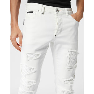 PHILIPP PLEIN Vaqueros de corte recto PYTHON