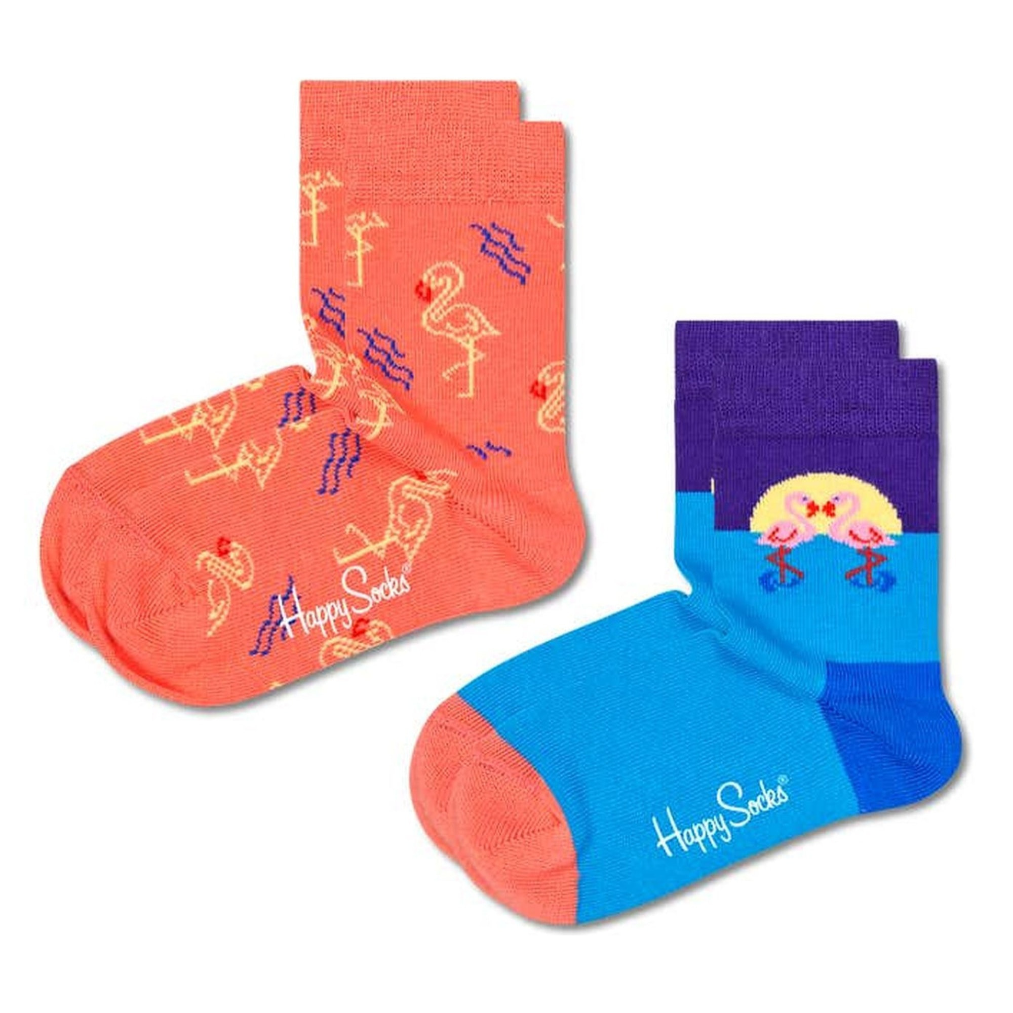 Calcetines 2-pack kids flamingo