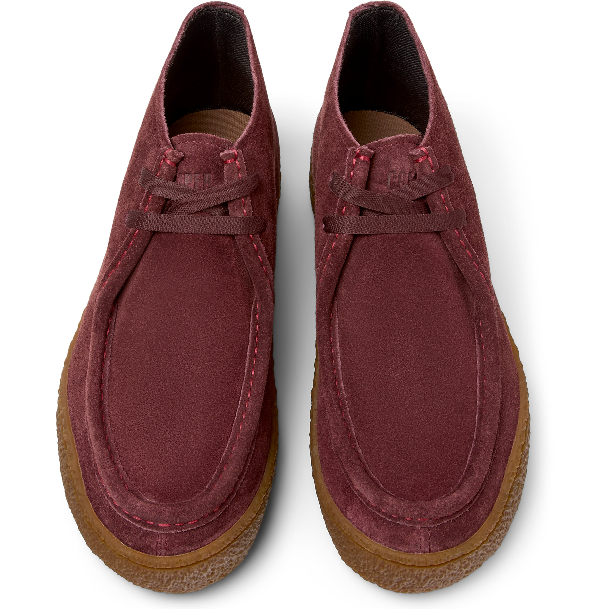 Botines - CAMPER Peu Terreno - Burdeos - Piel de ante