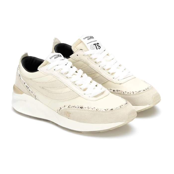 Zapatillas Superga Hombre/Mujer 4089 TRAINING 9TS SLIM CALFHAIR DETAILS