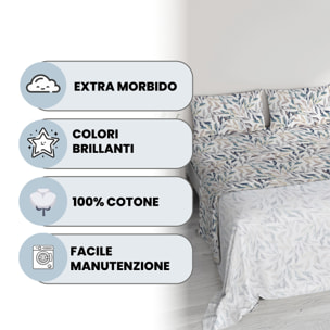 COMPLETO LETTO IDA 100% Cotone
