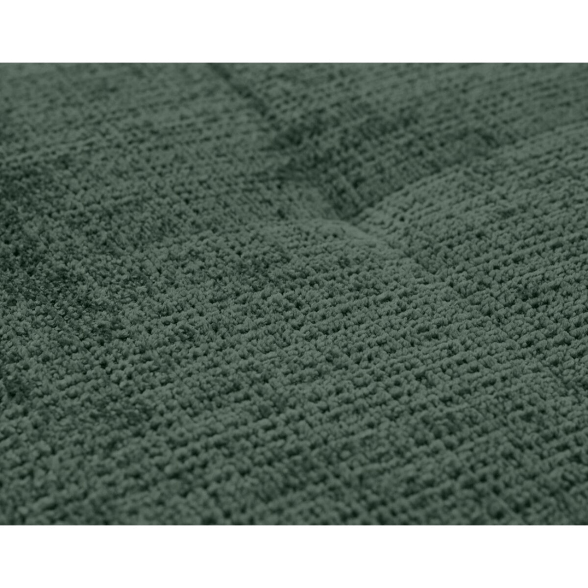 Rune - canapé d'angle droit 4 places en velours texturé - Vert