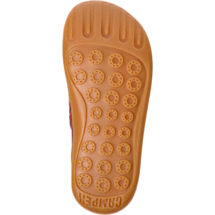 CAMPER Peu Cami - Zapatillas Sneakers Burdeos Infantil Unisex
