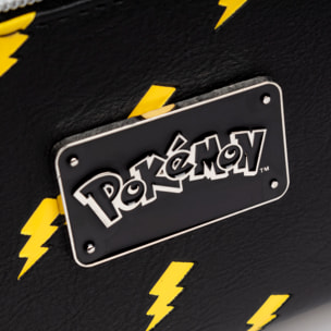 Zaino Nero Pokémon Premium. Ampio scomparto principale con tasca anteriore e posteriore. Con accessorio pompon.