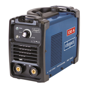 Poste à souder 130A - SCHEPPACH - Avec masque, brosse et 3 baguettes - WSE1000