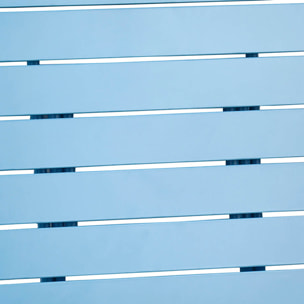 Set balcone con sedie e tavolino richiudibili blu niagara Mia