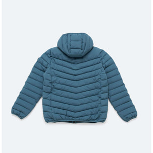 Chaqueta MUNICH hombre Padding de nylon-poliéster azul