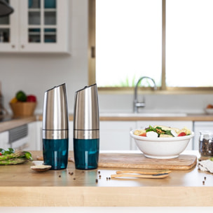 Cecotec Moulin électrique InstantMill Gravity Duo