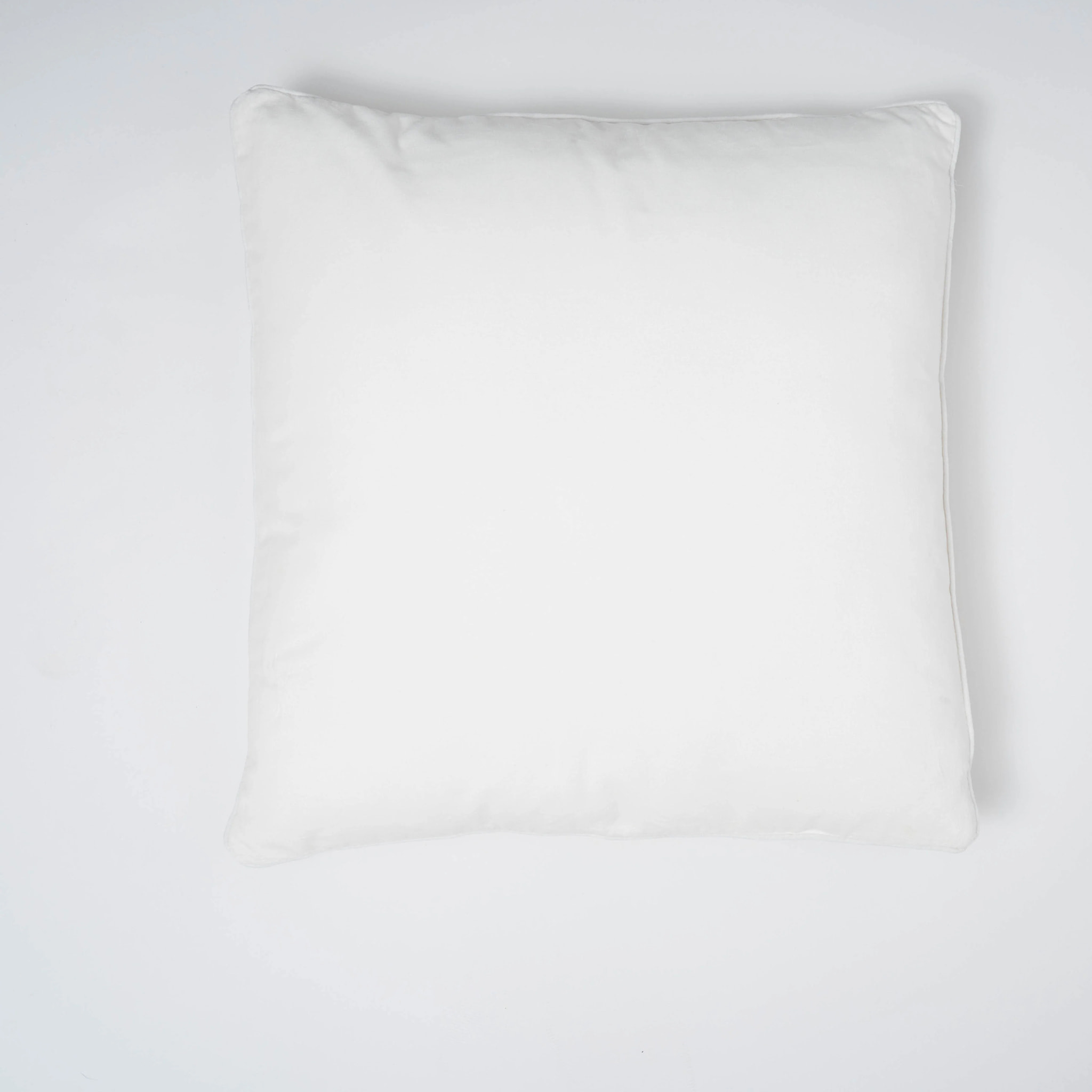 Cojín cuadrante terciopelo algodón liso - funda + relleno