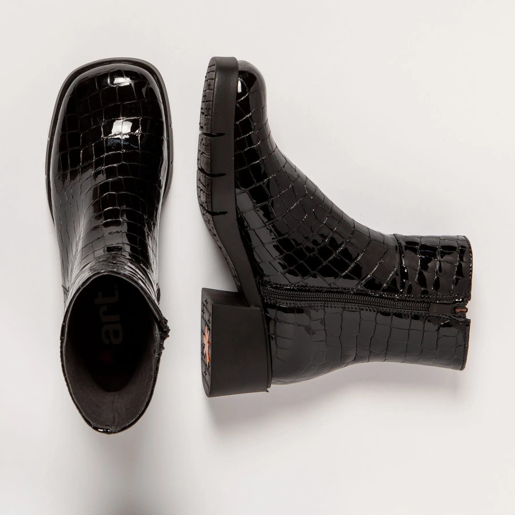 Botines 1284 HORASAN BLACK / VARSOVIA color Black