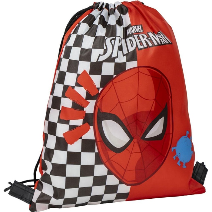 Saquito Escolar Spiderman