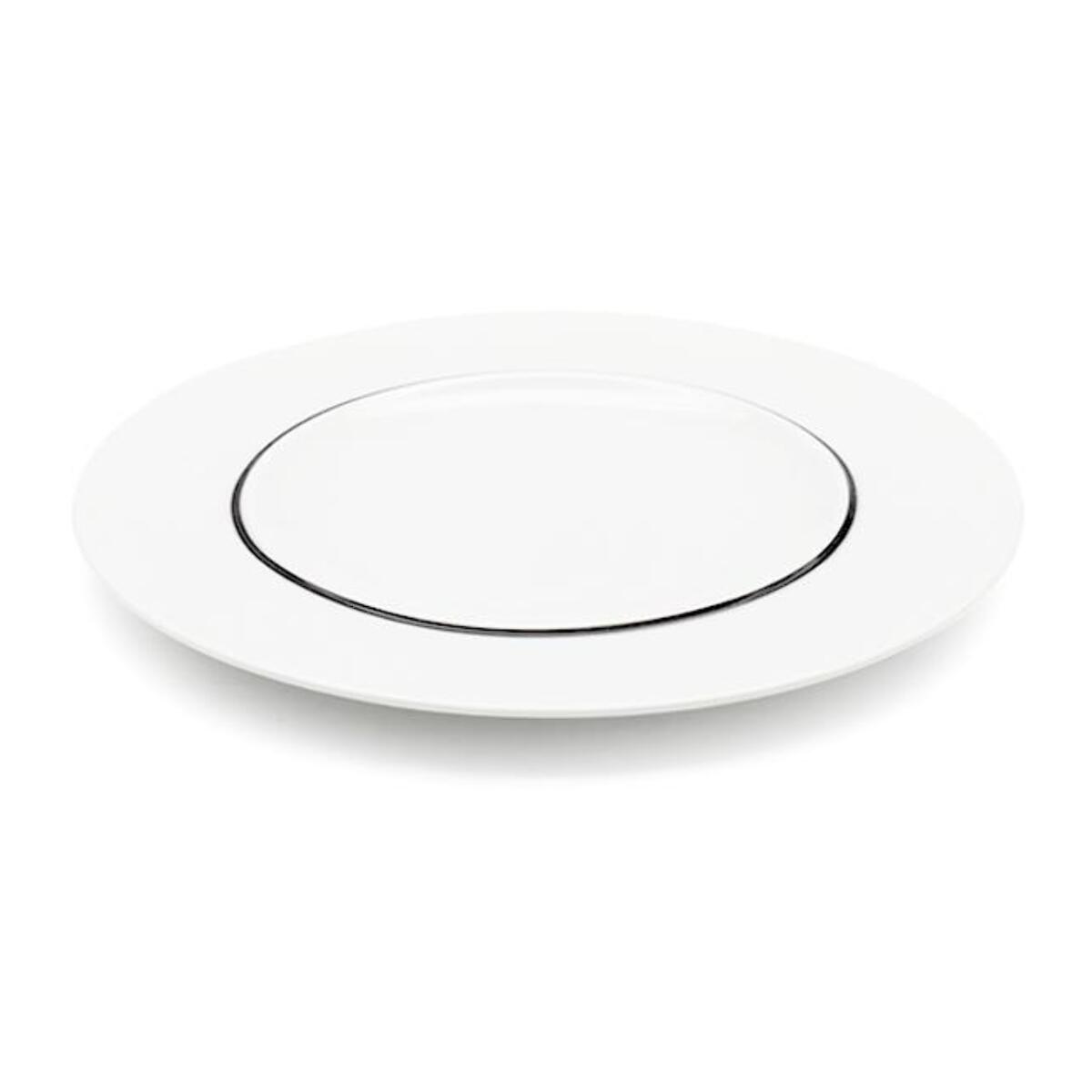 6 assiettes à dessert 22cm ligne