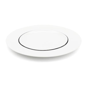 6 assiettes à dessert 22cm ligne