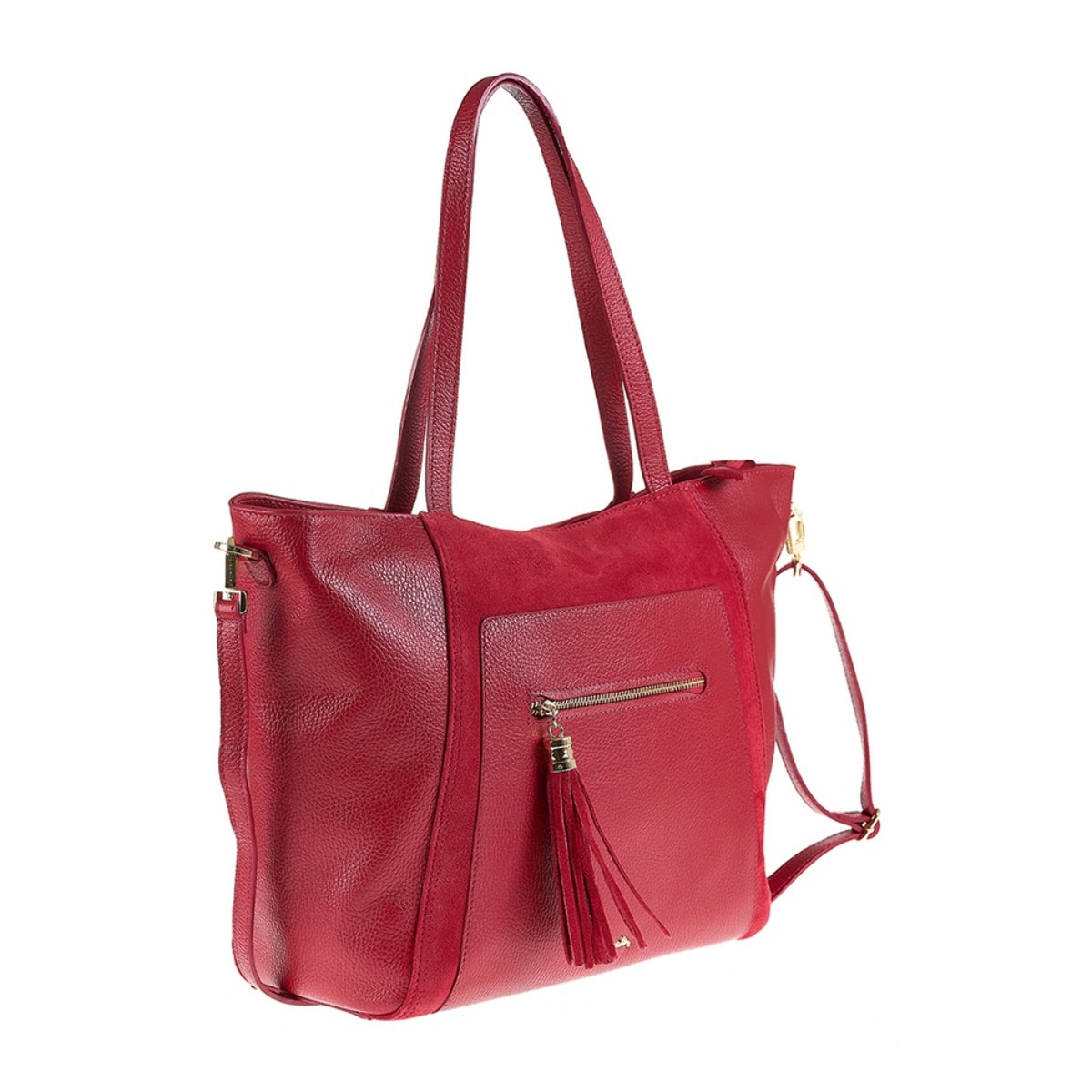 Borsa a mano da donna Made in Italy - Modello Erisia Plus - 100% pelle - 48.0 x 30.0 x 16.0 cm