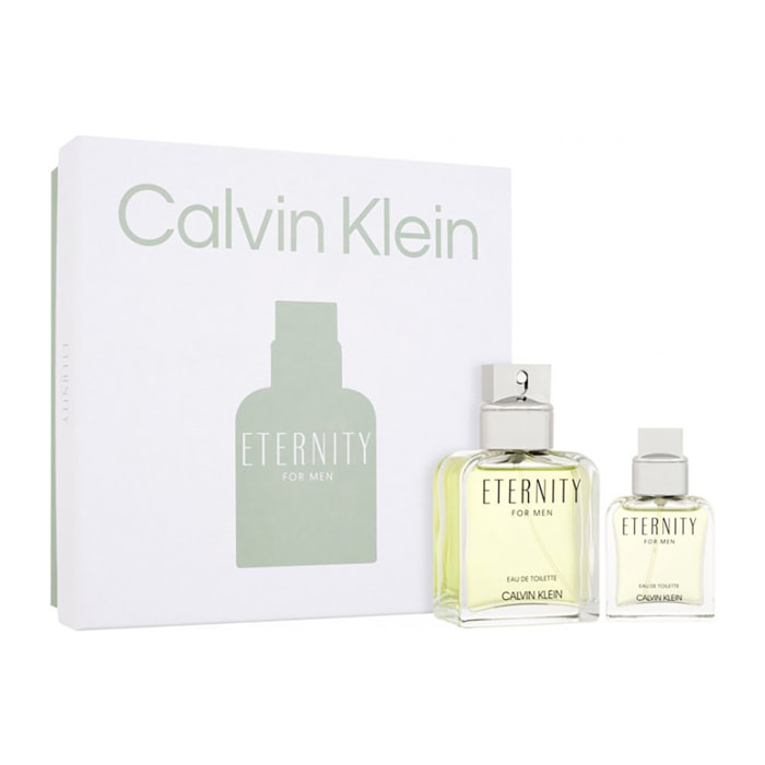 Calvin Klein Eternity Men EDT Set Cofanetto Regalo Uomo 100 ML + 30 ML