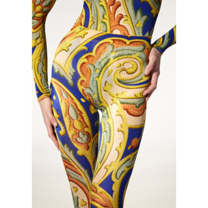 Collant Paisley Baroque Tights