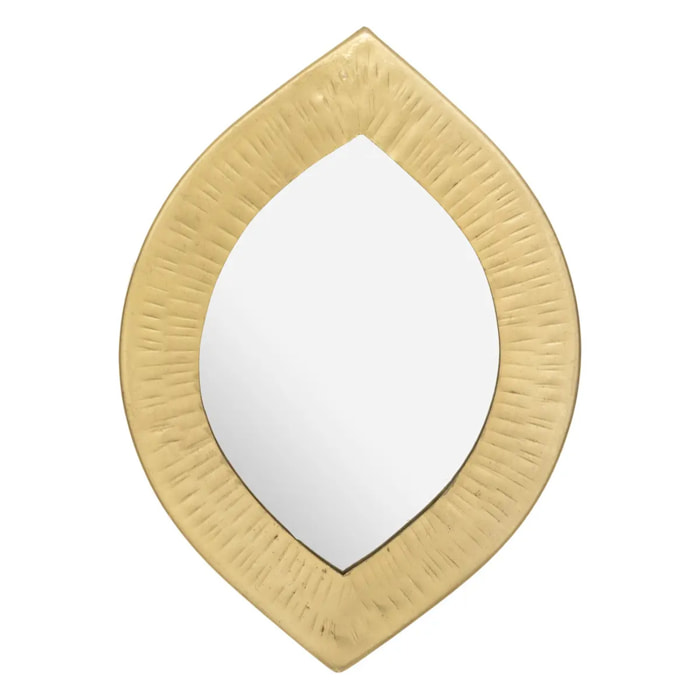 Miroir "Romy" métal 18x18cm