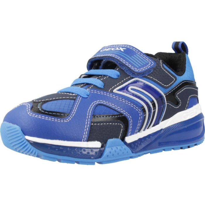 Zapatillas Niño de la marca GEOX  modelo J BAYONYC BOY AZUL