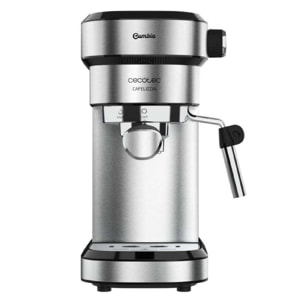 Cafetera Express con Doble Salida Cafelizzia Steel. 1350W, Brazo Portafiltro con