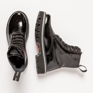 Botines 1166 PATENT FLASH BLACK / MARINA color Black