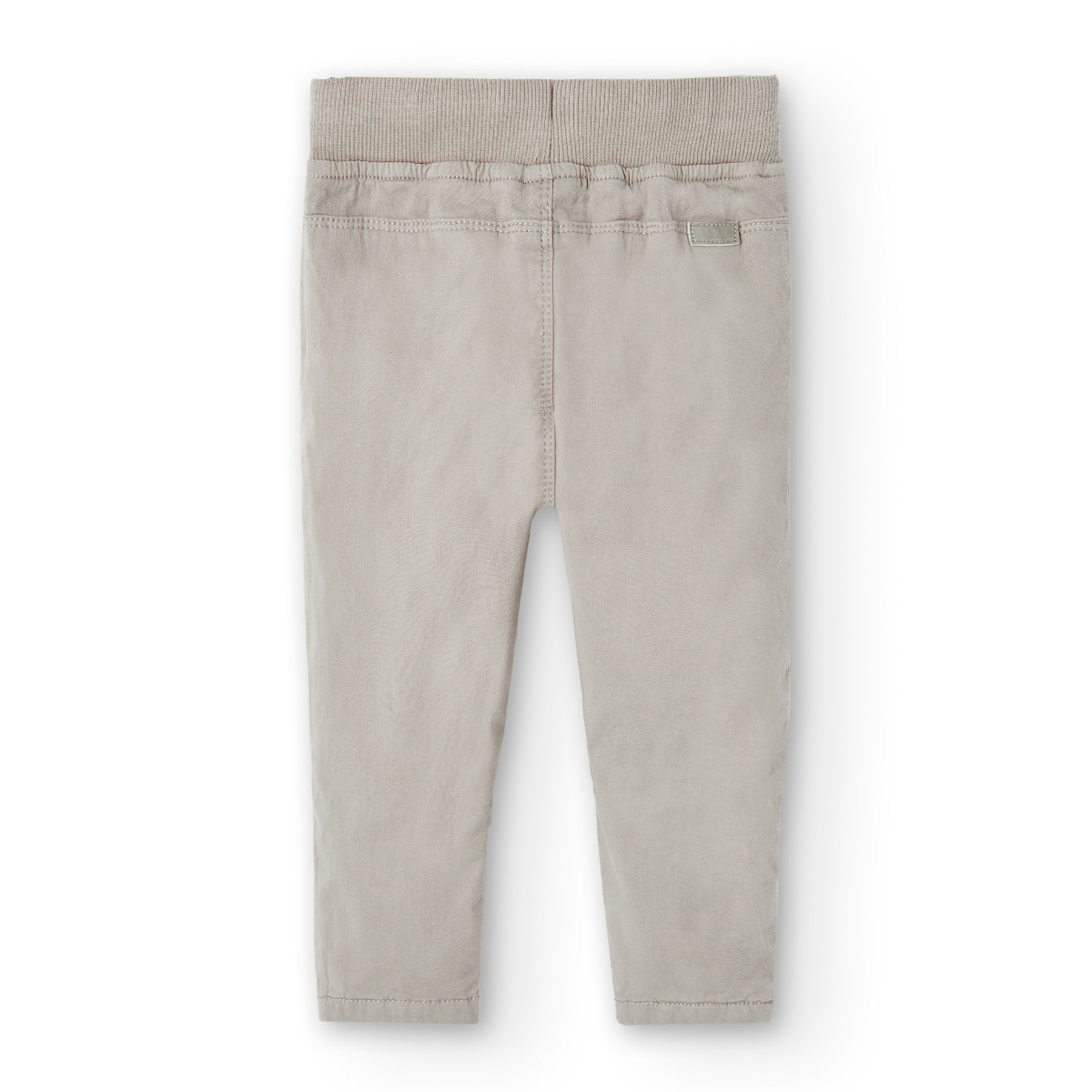 Pantalón gabardina elástica de bebé niño