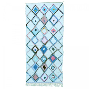 Authentique tapis berbère fait à la main en coton MIFU