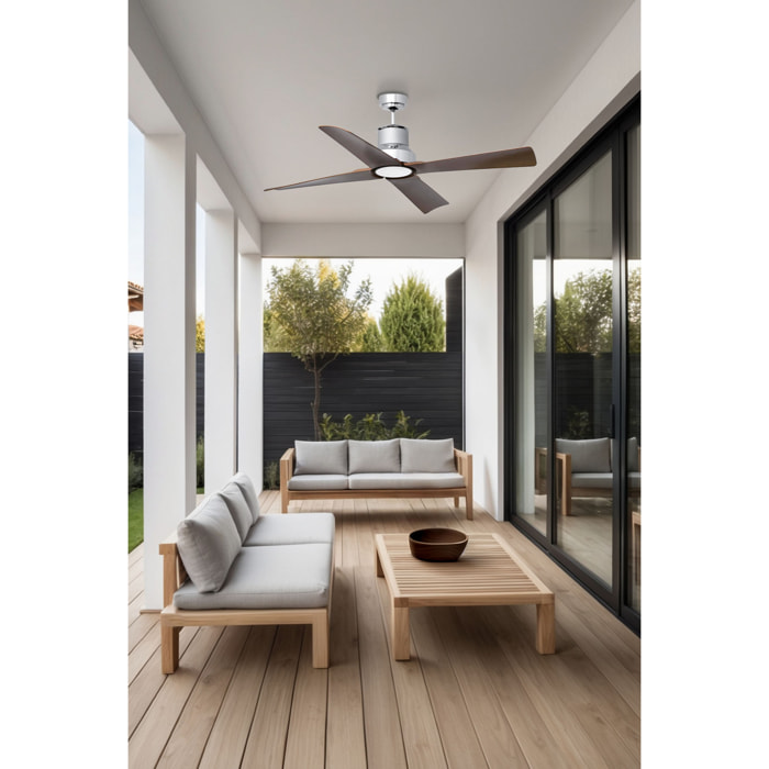 WINCHE M ventilatore da soffitto cromo DC