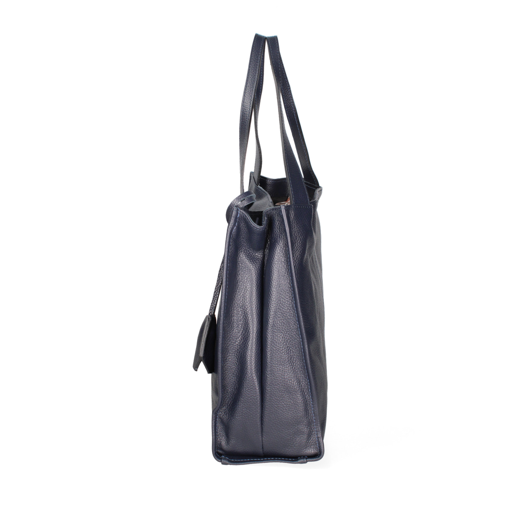 Borsa a spalla  da donna In Vera pelle Made in Italy 34x32x11 cm