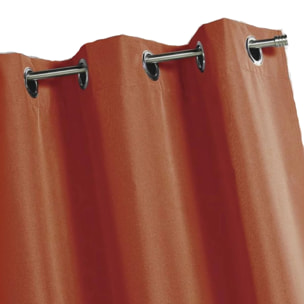 Rideau d'extérieur en tissu déperlant - Orange