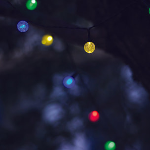 2 Guirlande solaire FESTY 20 Boules 5.8M