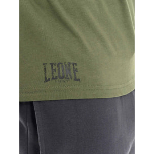 T-shirt uomo a manica lunga, logo piccolo Leone 1947 Color Block