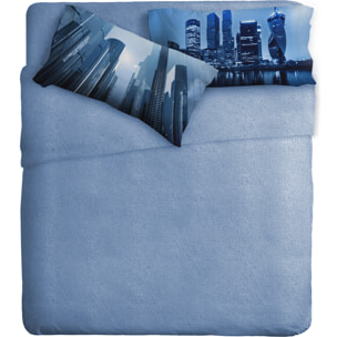 Completo letto fotografico Fine-Art IPERSAN Puro Cotone Skyline