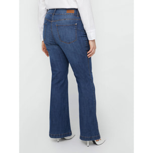 Fiorella Rubino - Jeans flare Turchese - Blu