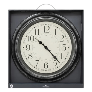 Horloge "Ilan" à moulures D40cm