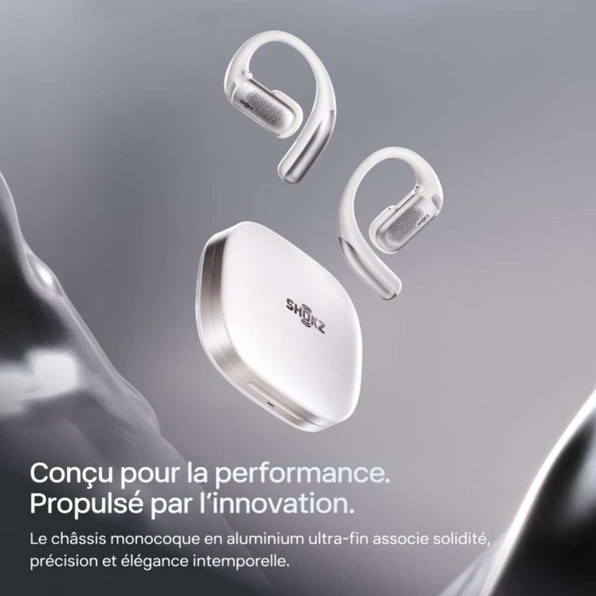Ecouteurs SHOKZ OpenFit PRO Blanc