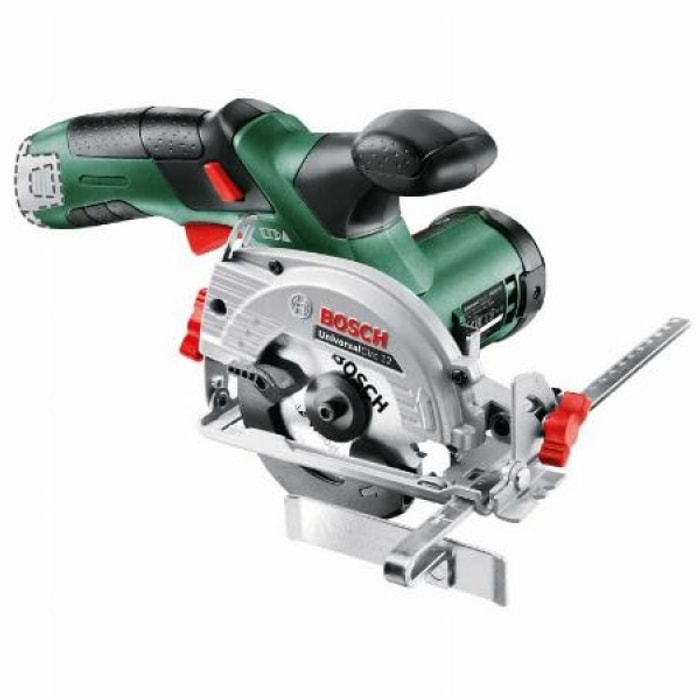 Sierra circular sin cable UniversalCirc 12 BOSCH + 1 batería 2,5Ah - 06033C7002