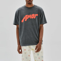 GUESS Originals - T-shirt J Balvin - 100% coton - noir mélangé