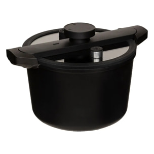 Cocotte basse pression 6L en aluminium