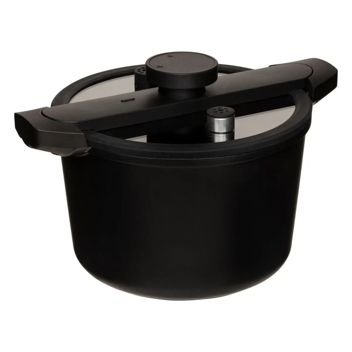 Cocotte basse pression 6L en aluminium