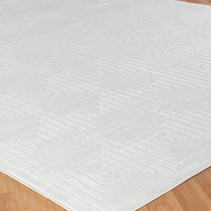 SAKURA Alfombra de Interior/Exterior con Motivos 3D en Relieve