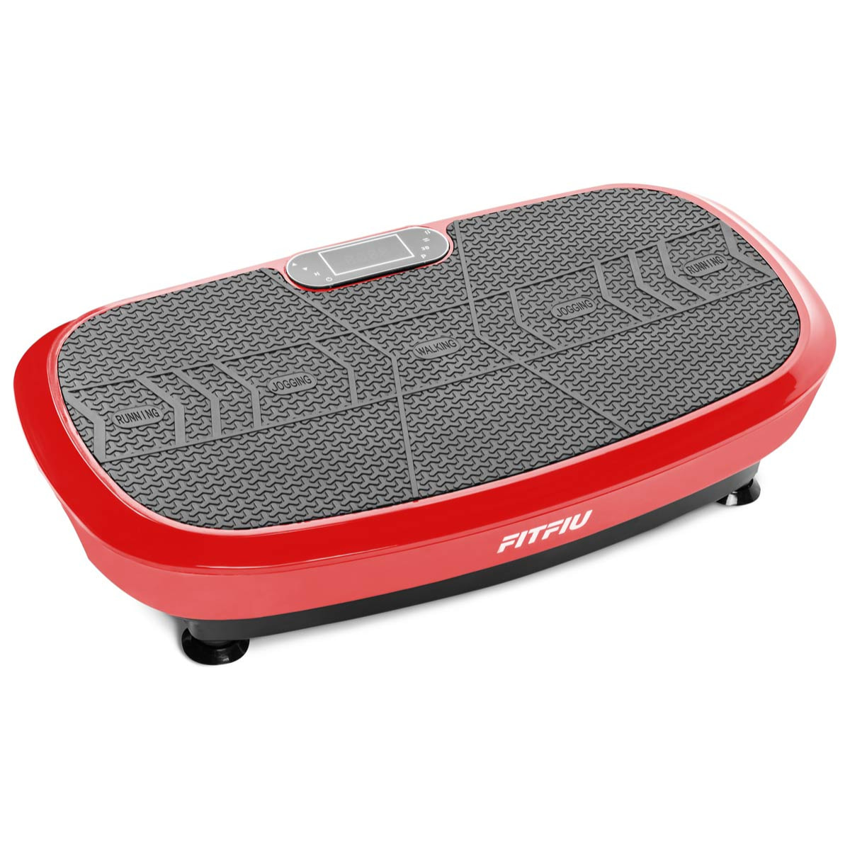 Plataforma vibratoria oscilante 3D FITFIU 1000w rojo 180 velocidades