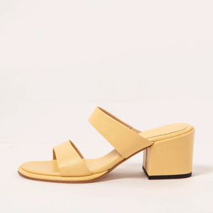 Sandalias con tacón S3174 NAPPA SUN LIGHT/ FABER color Sun light