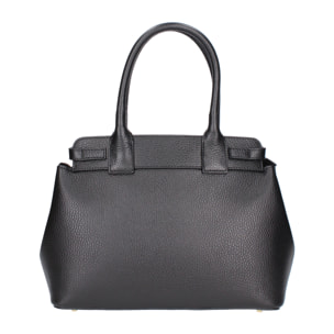 Borsa a mano da donna In Vera pelle Made in Italy 30x22x13 cm