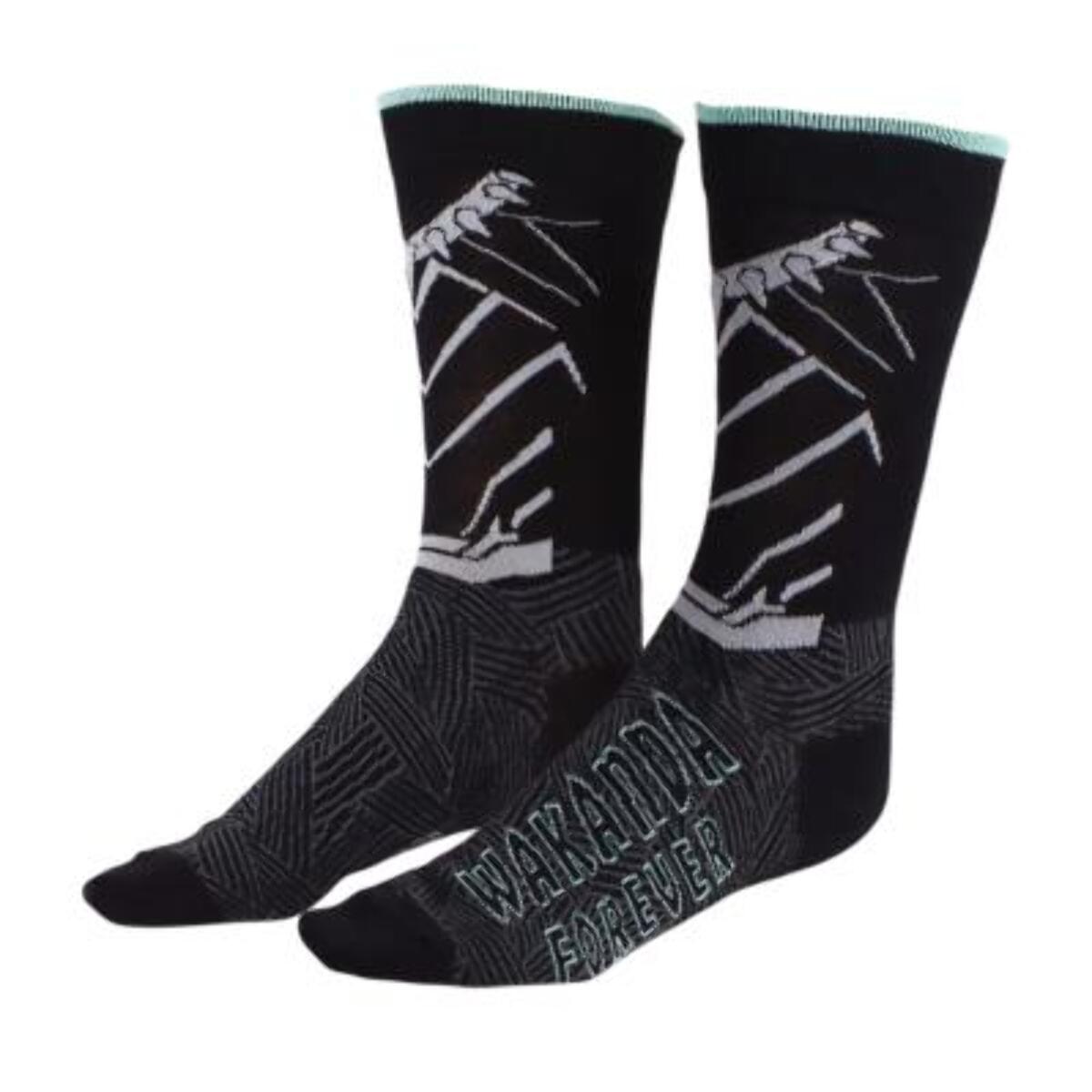 Calcetines Wakanda - Color Negro - Talla 38-45