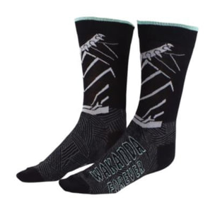 Calcetines Wakanda - Color Negro - Talla 38-45